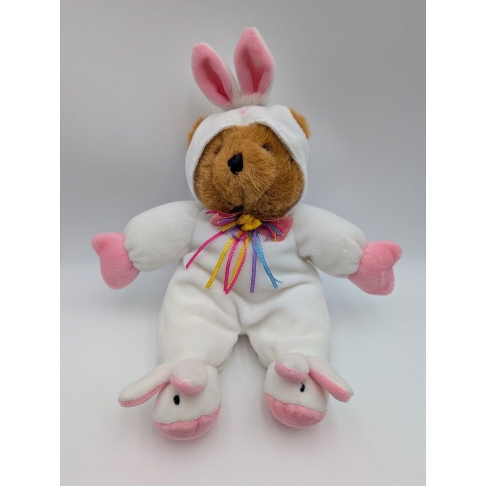Bear Plush Rabbit Costume Outfit 16 Inch TB Trading Co Stuffed Animal Toy
